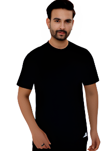 Adidas 100% Cotton Round Neck Tshirt